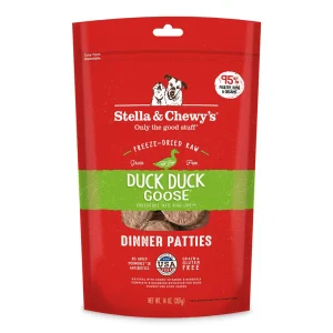 Stella & Chewy's Freeze Dried Raw Duck Duck Goose for Adult Dogs