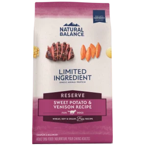 Natural Balance Limited Ingredient Diet Sweet Potato & Venison Dry Food for Adult Dogs