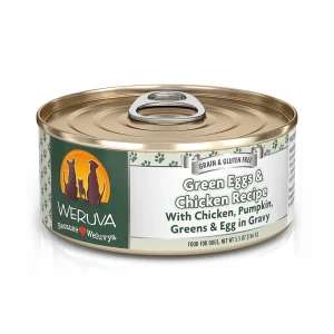 Weruva Green Eggs & Chicken Canned Food for Adult Dogs