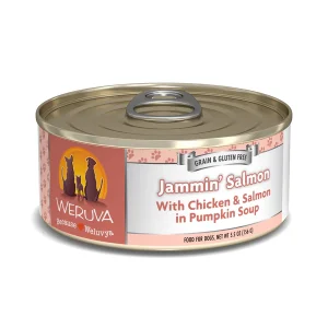 Weruva Jammin' Salmon Canned Food for Adult Dogs