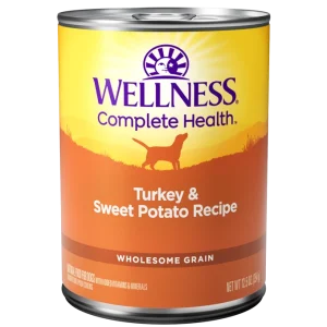Wellness Complete Health Turkey & Sweet Potato Canned Food for Adult Dogs