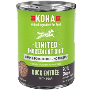 Koha Limited Ingredient Diet Duck Entree Canned Food for Adult Dogs