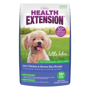Health Extension Lil Bites "Lite" Chicken & Brown Rice Kibble for Small Breed Adult Dogs
