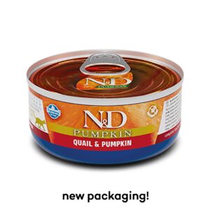 Farmina Quail & Pumpkin Recipe for Adult Cats - 2.5oz