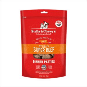 Stella & Chewys Freeze Dried Raw Super Beef for Adult Dogs