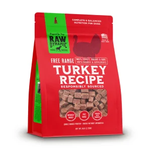 Raw Dynamic Frozen Raw Turkey for Dogs