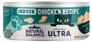 Natural Balance Indoor Chicken Recipe for Adult Cats
