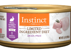 Instinct Grain Free Limited Ingredient Diet Rabbit Canned Food for Adult Cats