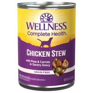 Wellness Homestyle Chicken Stew Canned Food for Adult Dogs