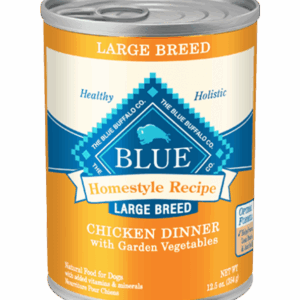 Blue Buffalo Homestyle Chicken Dinner with Vegetables Recipe for Large Breed Adult Dogs - 12.5oz