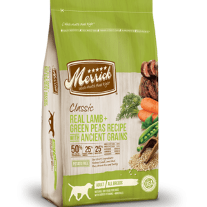 Merrick Classic Real Lamb, Green Peas & Ancient Grains Dry Food for Adult Dogs