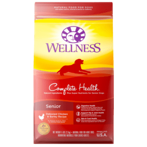 Wellness Complete Health Chicken & Barley Dry Food for Senior Dogs