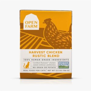 Open Farm Harvest Chicken Rustic Blend for Adult Cats