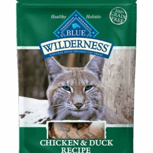 Blue Wilderness Grain Free Moist Chicken & Duck Treats for Cats - 2oz
