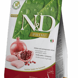 Farmina Prime Chicken & Pomegranate Dry Food for Kittens - 3.3lbs