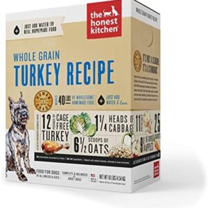 Honest Kitchen Whole Grain Turkey Dehydrated Food for Dogs (formerly Keen)