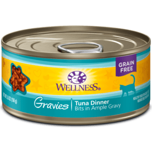 Wellness Tuna Gravies Canned Food for Adult Cats