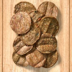 4 Paws Butcher Shop Pork Burgers with Veggies Treats for Dogs - 4oz