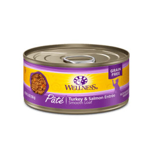 Wellness Complete Health Turkey & Salmon Pate Canned Food for Adult Cats