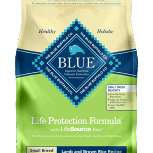 Blue Buffalo Life Protection Lamb & Brown Rice Dry Food for Small Breed Adult Dogs - 5lbs
