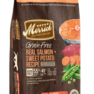 Merrick Grain Free Real Salmon & Sweet Potatoes Dry Food for Adult Dogs