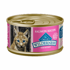 Blue Wilderness Grain Free Salmon Recipe for Kittens - 3oz