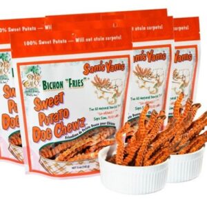 Sam's Yams Bichon Fries Sweet Potato Chews for Dogs