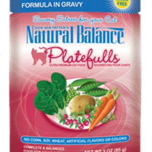 Natural Balance Platefulls Tuna & Beef Pouches for Adult Cats