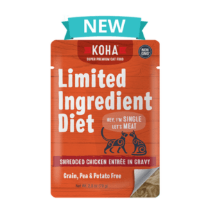 Koha Limited Ingredient Diet Shredded Chicken Canned Food for Adult Cats
