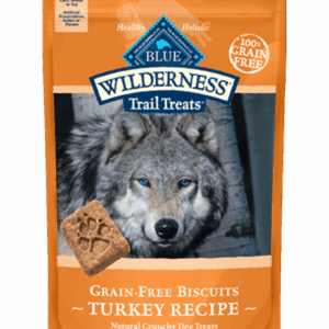 Blue Wilderness Trail Treats Turkey Biscuits for Dogs - 10oz