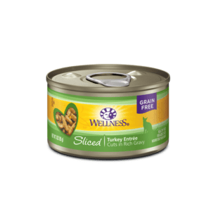 Wellness Turkey Sliced Canned Food for Adult Cats