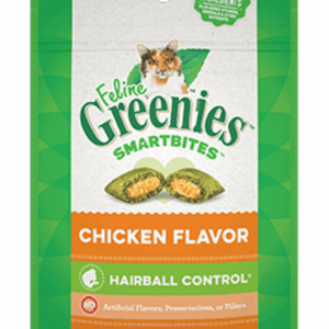 Feline Hairball Control Greenies Smartbites - Chicken