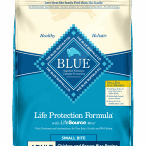 Blue Buffalo Life Protection Small Bite Chicken & Brown Rice Dry Food for Adult Dogs - 15lbs