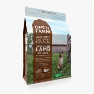 Open Farm Pasture-Raised Lamb Dry Food for Adult Cats - 4lbs