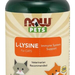 NOW Pets L-Lysine Immune Support for Cats