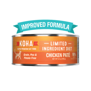 Koha Limited Ingredient Diet Chicken Pate Canned Food for Adult Cats