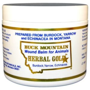 Buck Mountain Herbal Gold Wound Balm - 4oz