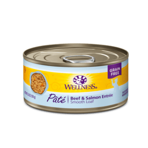 Wellness Complete Health Beef & Salmon Pate Canned Food for Adult Cats