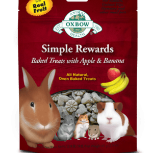 Oxbow Simple Rewards Baked Treats with Apple & Banana