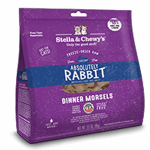 Stella & Chewys Freeze Dried Raw Absolutely Rabbit for Adult Cats