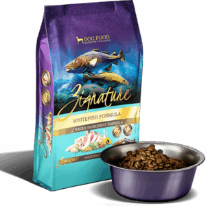 Zignature Grain Free Limited Ingredient Whitefish Dry Food for Adult Dogs - 4lb
