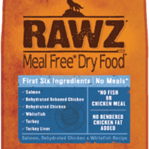 RAWZ Meal Free Salmon, Chicken & Whitefish Dry Food for Dogs