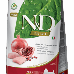 Farmina N&D Prime: Chicken & Pomegranate Dry Food for Mini Adult Dogs - 5.5lbs