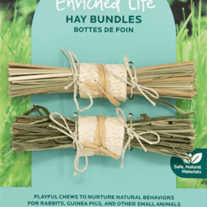 Oxbow Enriched Life Hay Bundles Toy for Small Animals