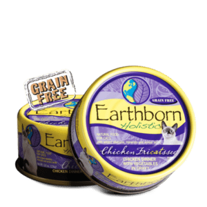Earthborn Holistic Chicken Fricatssee Canned Food for Adult Cats - 5.5oz