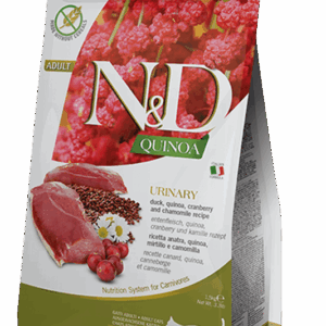 Farmina N&D Quinoa: Urinary Duck Dry Food for Adult Cats