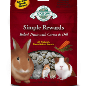 Oxbow Simple Rewards Baked Treats with Carrot & Dill