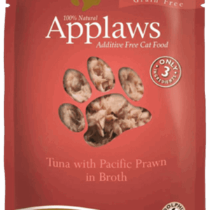 Applaws Tuna with Prawn Pouches for Adult Cats - 2.47oz