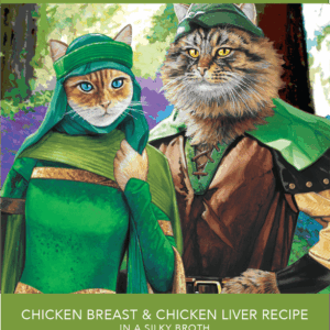 RAWZ Aujou Chicken Breast & Chicken Liver Pouches for Cats