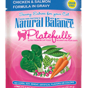 Natural Balance Platefulls Chicken & Salmon Pouches for Adult Cats